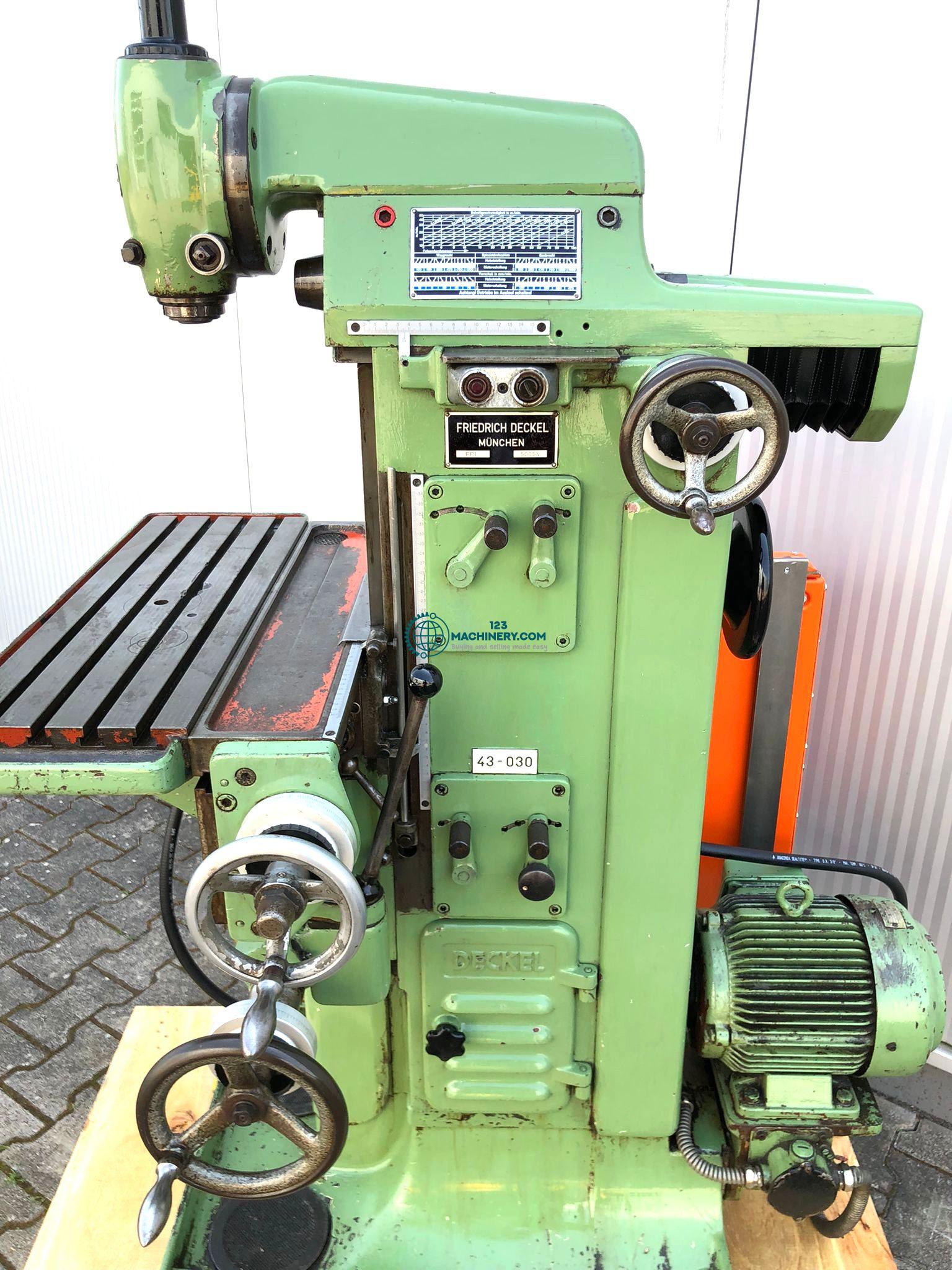 Werkzeugfräsmaschine DECKEL FP 1